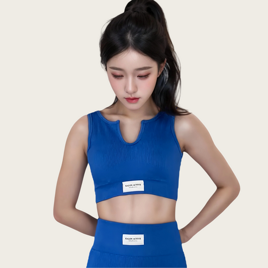 Ultimate Tiffany Ribbed Bra - Royal Blue