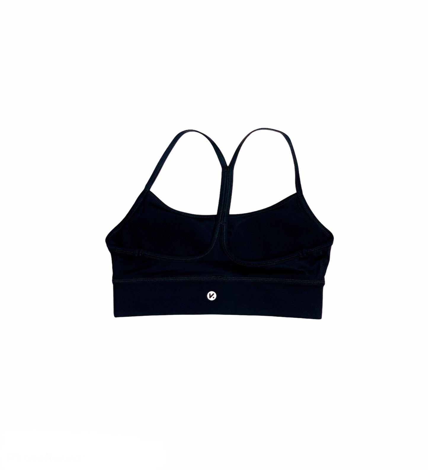 Aspire Sports Bra - Rich Black, for A–C Cups