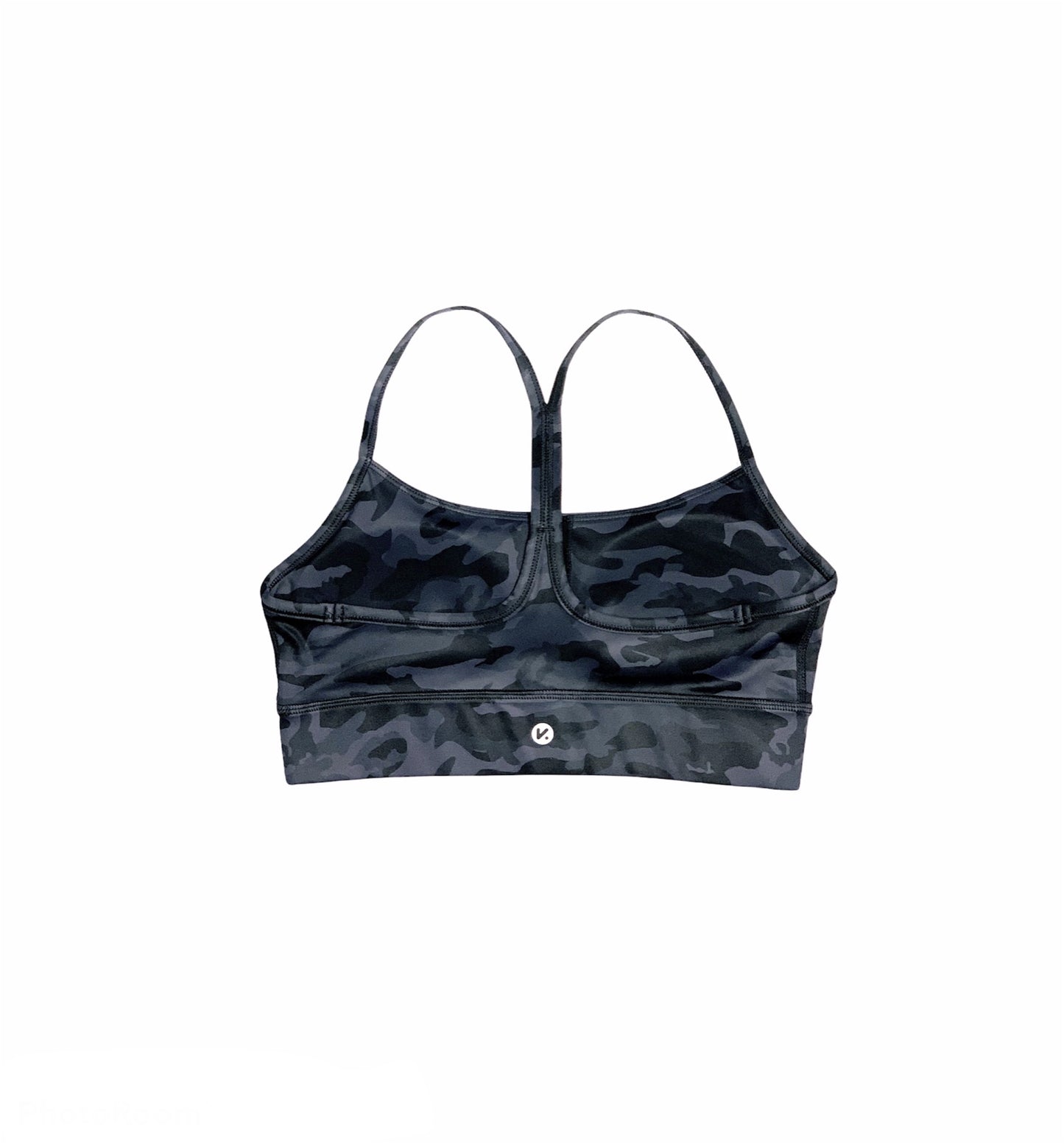 Aspire Sports Bra - Black Camouflage, for A–C Cups