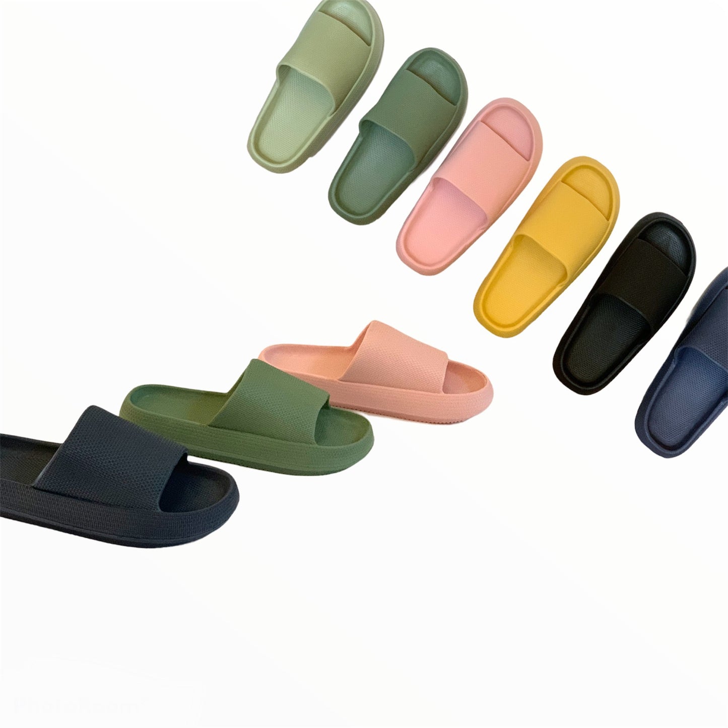 Anti-slip slippers, arch support sandals, washable and waterproof slippers, thick sole slippers, fashion trend 2021, best selling shoes.